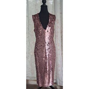 H&M Reversible Sequin Dress